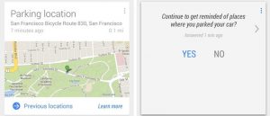 How to Use Google Now to Remember your Parking Spot