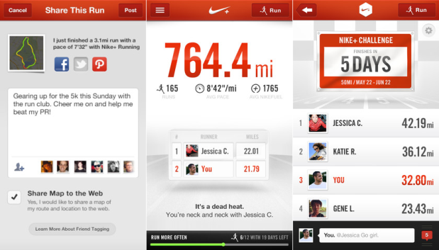 nike plus running app