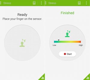 Galaxy S5 心拍センサーがストレスレベルを判断できるようになりました