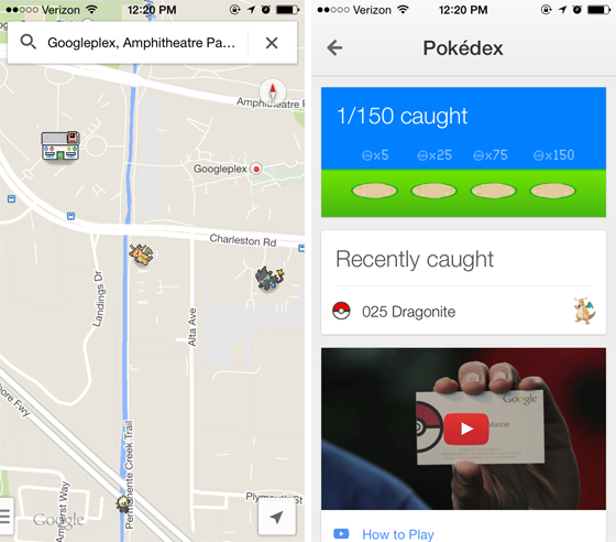Here’s What You Get for Completing the Google Maps Pokemon Challenge