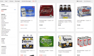 Google Shopping Express Now Delivers Booze