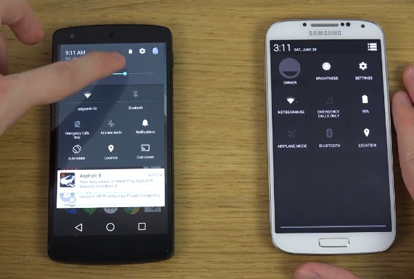 Android L vs Android 4.4 KitKat Comparison - What's Hot and What's Not