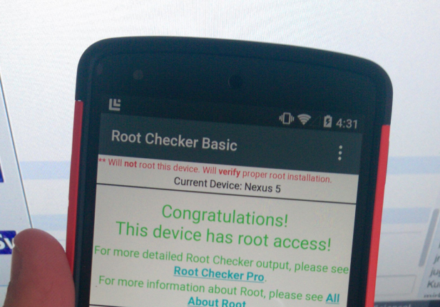 Android L Has Already Been Rooted