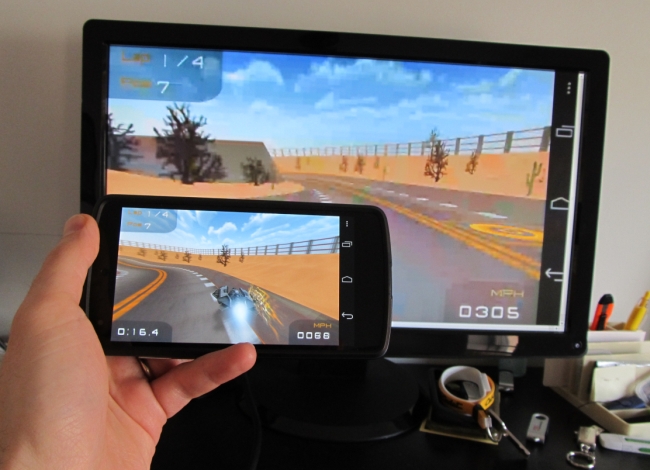 Screen Mirroring Now Available from Android to Chromecast