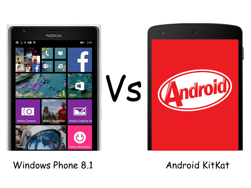 Windows Phone 8.1 vs Android KitKat – What You Need to Know