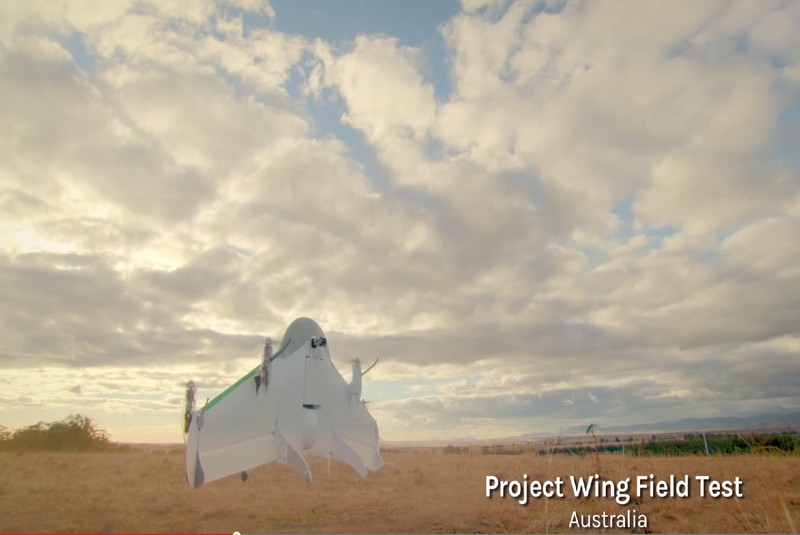 Google Unveils New Project Wing to Compete With Amazon’s Drone Service