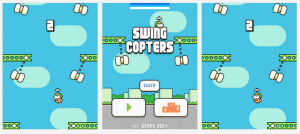 Flappy Bird Creator Releases New “Swing Copters” Game