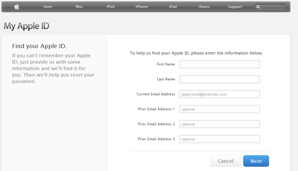 apple id