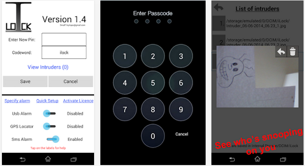 New Android App iLock Takes a Picture of The Idiot Who Stole Your Phone