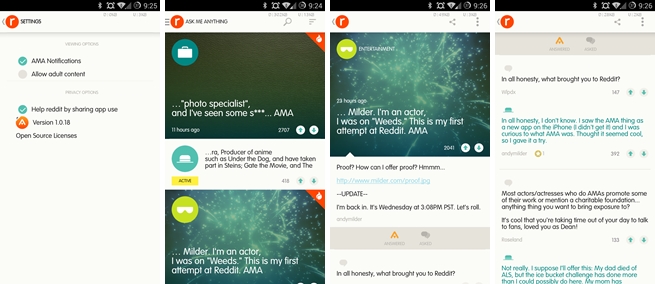 Reddit Releases AMA Interview App for Android