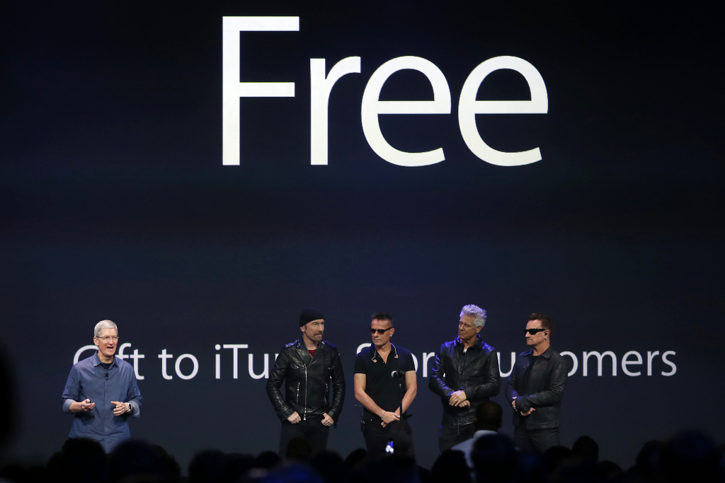 Apple Paid $100 Million for U2’s Free Album and Upcoming Marketing Campaign