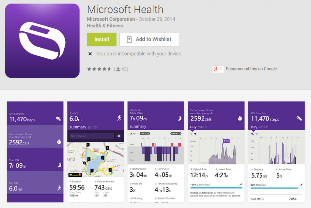 microsoft health