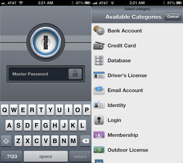 1password free account