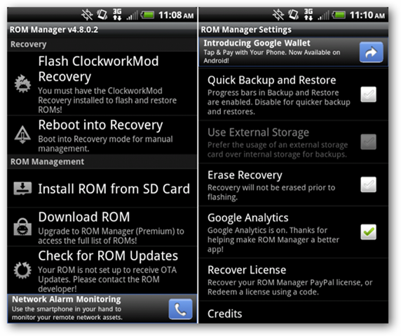 ROM Manager 2