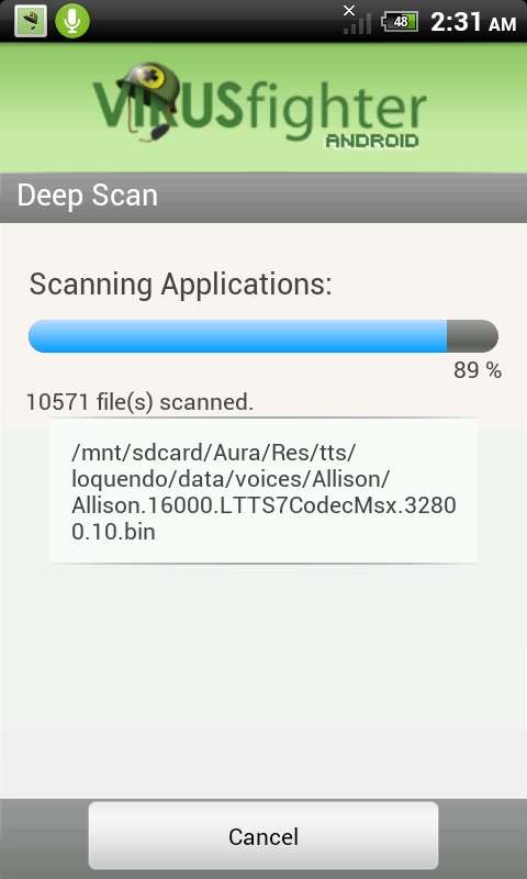 VIRUSfighter Android 2