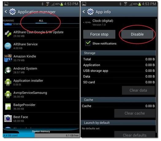 android application manager
