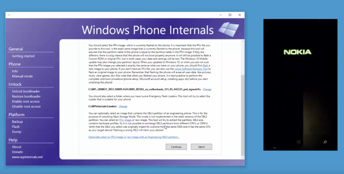 Windows Phone Internals Software Now Lets You Root your Lumia Smartphone