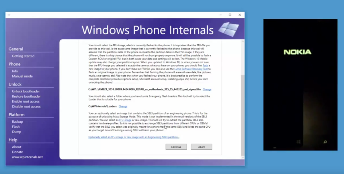 Windows phone internals как пользоваться