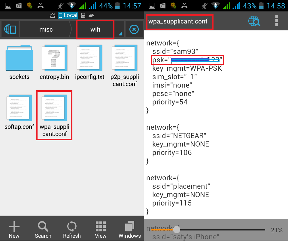 How to View Saved Wi-Fi Passwords in Android