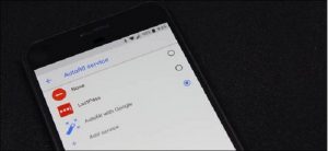 Autofill Manager in Android Oreo