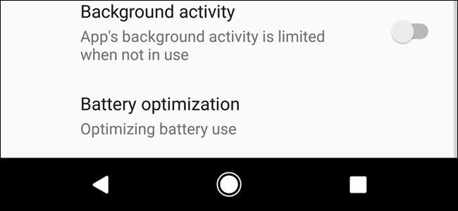 Limiting Apps’ Background Activity in Android Oreo