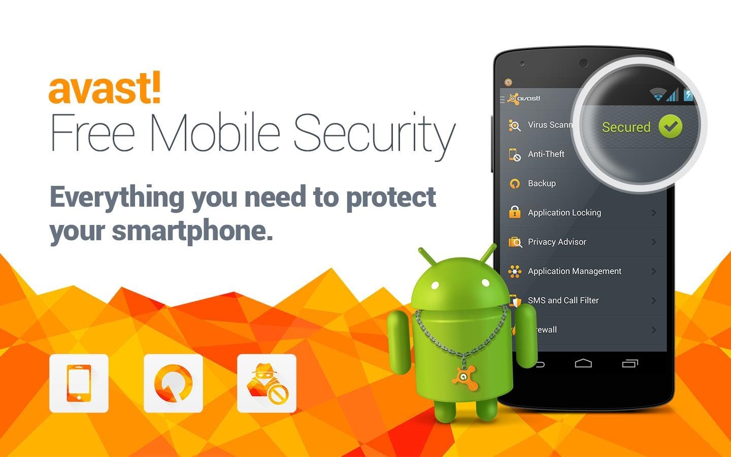 avast free mobile security features