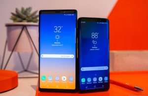 Samsung Galaxy Note9 and S9