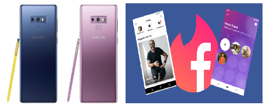 Samsung Galaxy Note 9 gets a security update, while Facebook is having a “Secret Crush” update