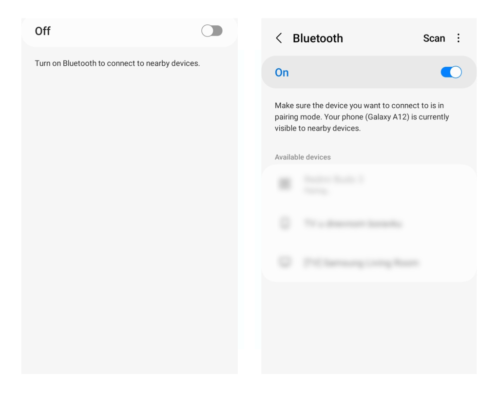 Bluetooth settings on online nintendo switch