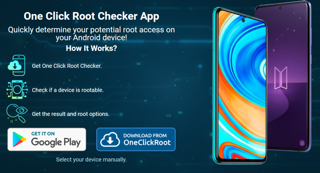 One Click Root Checker Android App