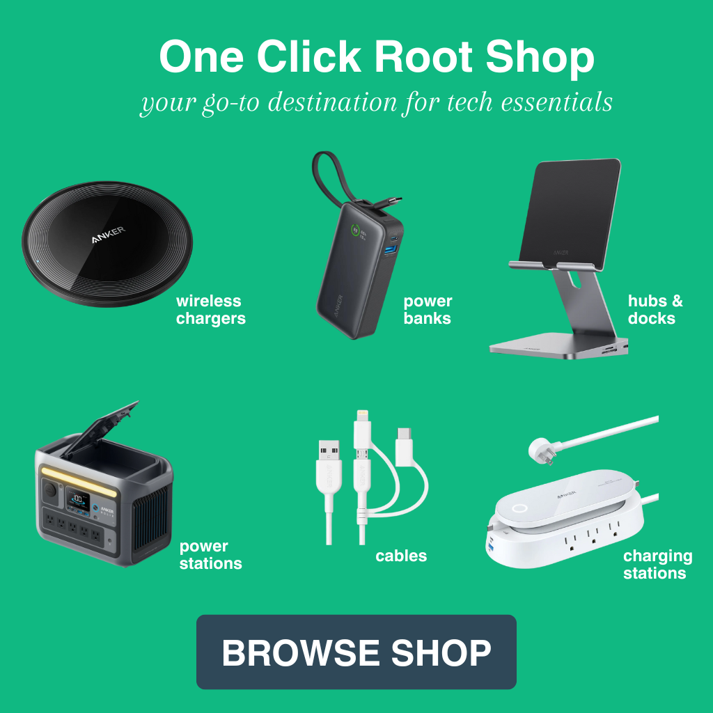 Rootshop met één klik